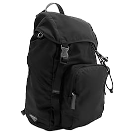 Prada Re-Nylon Pocono Backpack Black