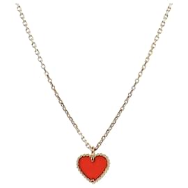 Van Cleef & Arpels Pingente Sweet Heart Cornalina Rosa