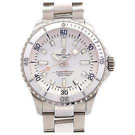 Breitling Superocean Automatic 36 A17377 White Dial Watch Other