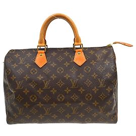Louis Vuitton Speedy Monogram 35 Marrom