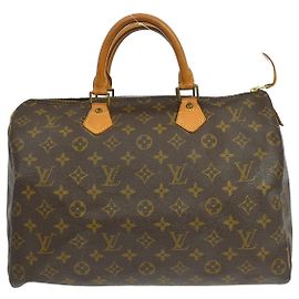 Louis Vuitton Speedy Monogram 35 Marrom