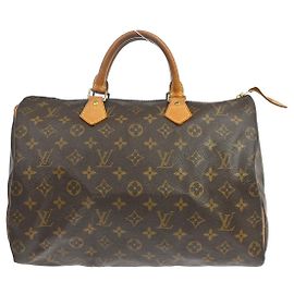 Louis Vuitton Speedy Monogram 35 Marrom