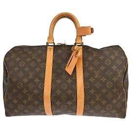 Louis Vuitton Keepall Monogram 45 Marrom