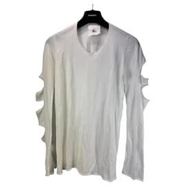 Autre Marque Pull en coton blanc ajouré Ria Dunn de Lost & Found Blanc