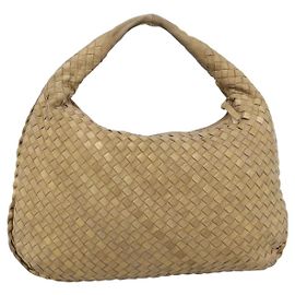 Bottega Veneta Intrecciato Leather Medium Dourado