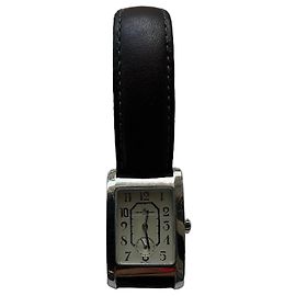 Reloj Baume & Mercier de señora de acero inoxidable Castaño Blanco
