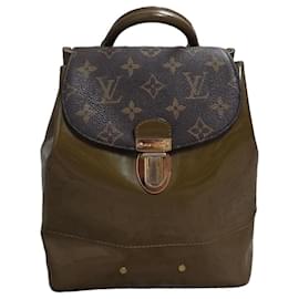 Splendido Zaino Louis Vuitton Montsouris Marrone Altro