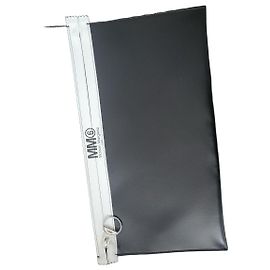 Maison Martin Margiela Clutch em couro MM6 Maison Margiela preta Preto
