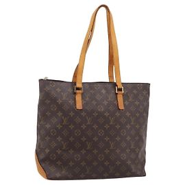 LOUIS VUITTON Monogram Cabas Mezzo Tote Bag M51151 LV Auth 197009 Monogramma