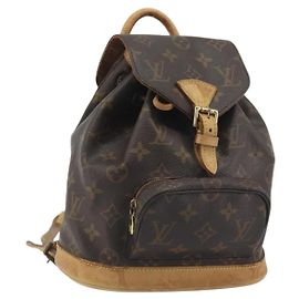 LOUIS VUITTON Monogram Montsouris PM Backpack M51137 LV Auth ka5743 Monogram