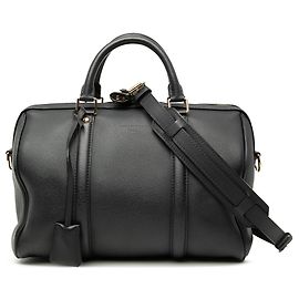 Bolsa Satchel Louis Vuitton Sofia Coppola SC PM em couro de bezerro preta Preto