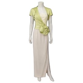 Paule Ka Maxikleid Beige Grün