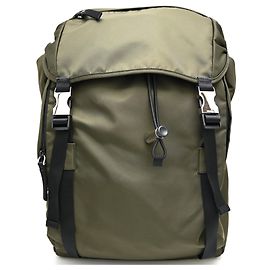 Prada Men's Khaki Nylon Backpack Khaki
