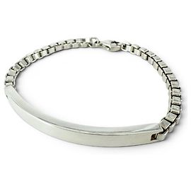 Pulseira ID Tiffany & Co. com elos venezianos Prata