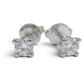 Tiffany & Co. Platinum Diamond Stud Earrings Other