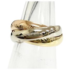 Anello Cartier Trinity Classic 750 D'oro