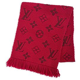 Estola Louis Vuitton Ruby Monogram Roja
