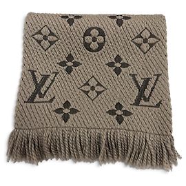 Louis Vuitton Logomania Monogram Wool Silk Stole Other