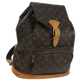 LOUIS VUITTON Monogram Montsouris GM Backpack M51135 LV Other