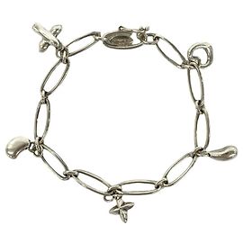 Tiffany & Co Bracciale Tiffany Vintage con 5 charm Argento