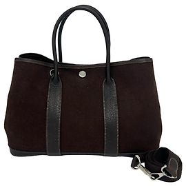 Hermès Borsa a tracolla Hermes Garden Party TPM Marrone