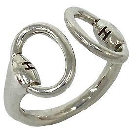 Hermès Hermes Vintage Nausicaä Ring Silber