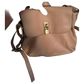 Sac à épaule Marc Jacobs Locky Beige