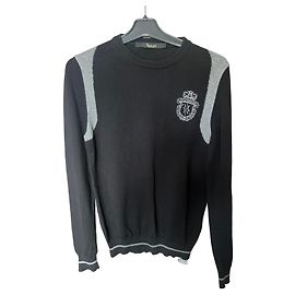 Pull BillionaireBoy’s en mélange de coton et cachemire noir Noir
