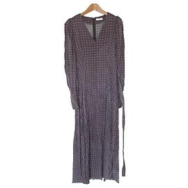 Autre Marque FRAY I.D langes Kleid Braun