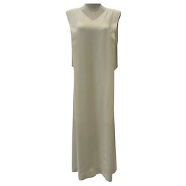 Autre Marque Vestido Double Cross JUSGLITTY Blanco