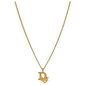 Dior Collana Cubic Oblique Gold D'oro