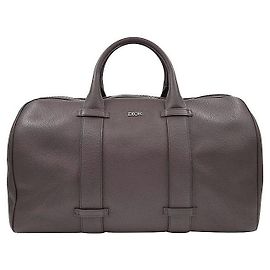 Bolsa Boston Dior em couro marrom Marrom