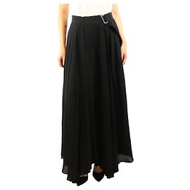 Autre Marque Saia maxi envelope preta - size UK 10 Preto
