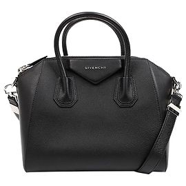 Givenchy Black small Antigona leather 2way bag Black