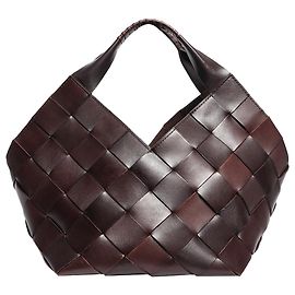 Autre Marque Sac cabas en cuir Castello marron foncé Marron