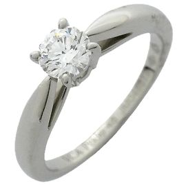 Van Cleef & Arpels Bonheur Ring aus Platin mit Diamant Andere