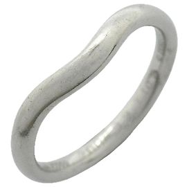 Tiffany & Co. Curved Band Ring in Platinum Other