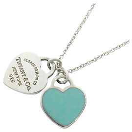 Collana Double Return to Heart Tiffany & Co. Blu