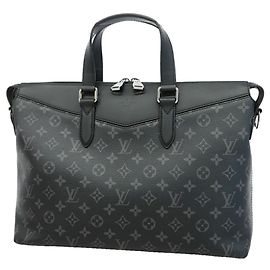 Bolsa Louis Vuitton Monogram Eclipse Explorer Preto