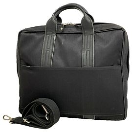 Hermès Hermes Acaprico Ordinateur Briefcase Black