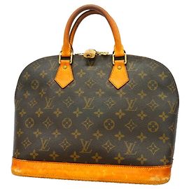 Bolso Louis Vuitton Alma Monogram Castaño