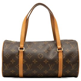 Louis Vuitton Brown Monogram Papillon 28 Marrom