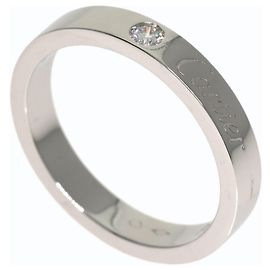 Cartier C Ring mit 1P Diamant Andere
