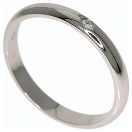 Cartier Platinum 950 Diamond Band Ring Other