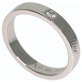 Cartier C Ring mit 1P Diamant Andere