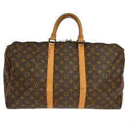 Louis Vuitton Keepall Monogram 50 Marrom