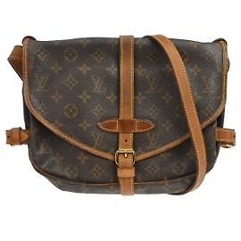 Louis Vuitton Saumur Monogram 30 Marron