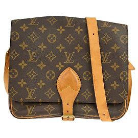 Louis Vuitton Cartouchiere Monogram GM Marrom