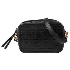 Fendi Borsa a Tracolla Camera Ff Nero