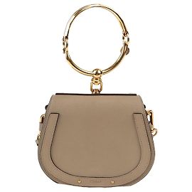Chloé Sac à épaule Nile Small Tote Gris
